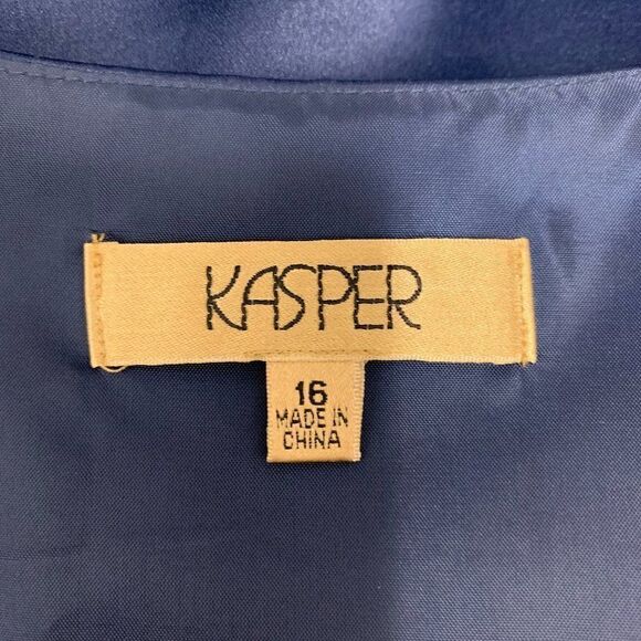 Kasper 2 Piece Skirt Set in Blue Size 16 - Picture 6 of 9